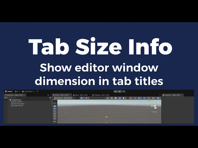 Tab Size Info Thumbnail